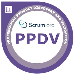 Credly Badge: Professional Product Discovery and Validation