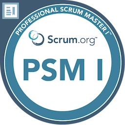 Credly Badge: Professional Scrum Master I
